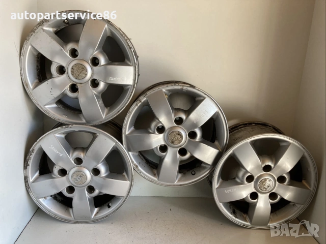 Алуминиеви джанти комплект с 7 спици 7x16 за KIA Sorento 2.5 CRDi (2009)