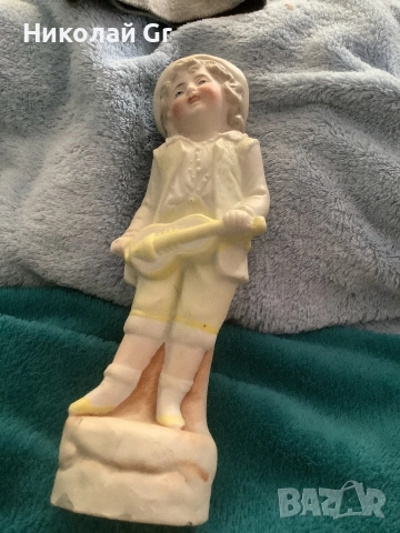 Статуетка порцелан производства Германия бисквита 1920 години, снимка 5 - Статуетки - 52288797