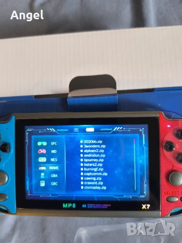MP5 X7 RETRO HANDHELD CONSOLE , снимка 8 - Други игри и конзоли - 52890829