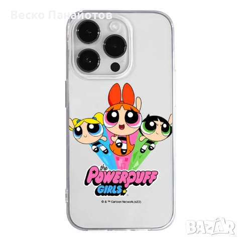iPhone 14 PRO Оригинален и официално лицензиран модел Powerpuff Girls , снимка 3 - Калъфи, кейсове - 51911710