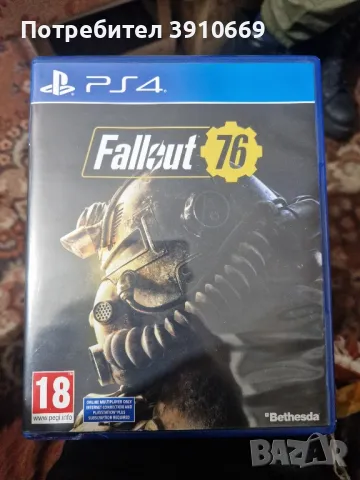 Продавам играта Fallout 76 за PS4 Нова, снимка 1 - PlayStation конзоли - 49236735