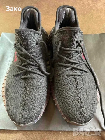 Черни сникърси ADIDAS YZY 350