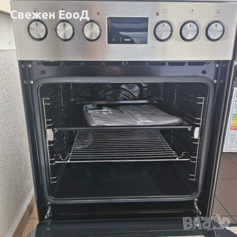 готварска печка AMIKA - 50см., снимка 2 - Печки, фурни - 53735573