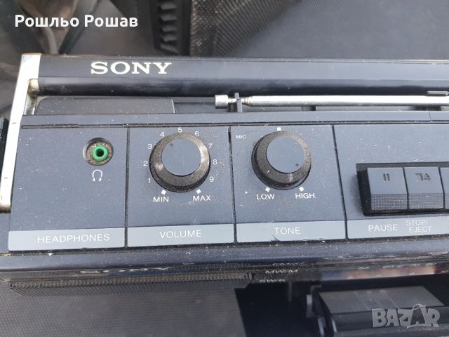 Радио касетофон  Sony-cfs 230s, снимка 4 - Радиокасетофони, транзистори - 46097944