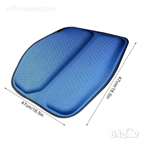 Ергономична Гел Възглавница с Honeycomb Дизайн – Универсална, снимка 2 - Аксесоари и консумативи - 50824467