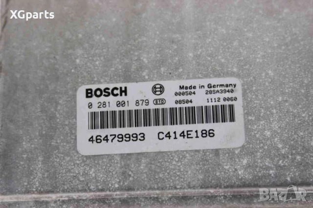 Компютър двигател за Fiat Multipla 1.9JTD 105 к.с. (1999-2004) 0281001879, снимка 2 - Части - 51243551