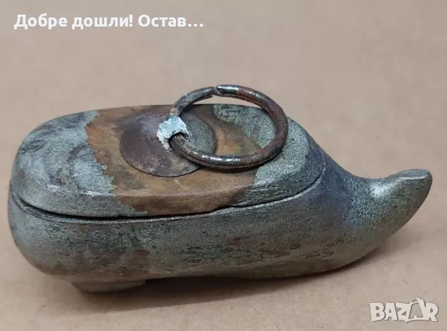 Кутийки: Интересна арабска кутия с връзки, кутийка-обувка, музикална гръцка, снимка 6 - Други ценни предмети - 28924056