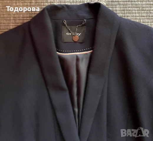 Тъмносин костюм сако и пола Orsay, снимка 5 - Костюми - 54090860
