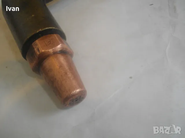 50см НЕМСКИ СТАРО КАЧЕСТВО ОКСИЖЕНЕН РЕЗАК ЗА ГАЗО-КИСЛОРОДНО-АЦЕТИЛЕНОВО РЯЗАНЕ ЗАВАРЯВАНЕ HORNUNG, снимка 10 - Други инструменти - 49690419