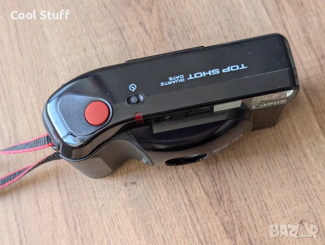 Компактен 35мм лентов фотоапарат Canon Top Shot , снимка 9 - Фотоапарати - 50862820