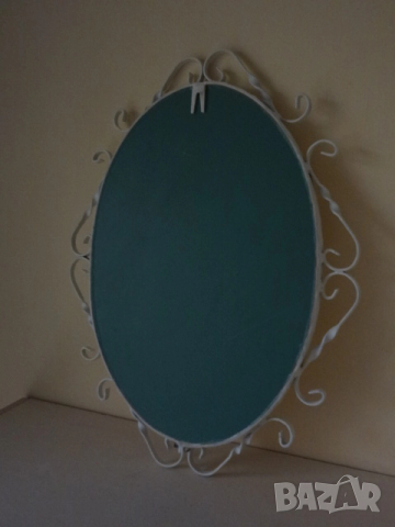 Винтидж огледало с метална рамка, снимка 12 - Огледала - 52577445