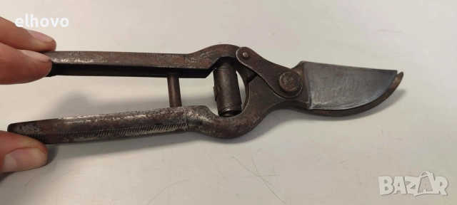Стара лозарска ножица, снимка 3 - Антикварни и старинни предмети - 52536578