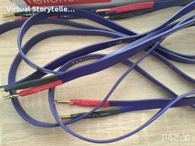 Колонен кабел 2м Tellurium Q, снимка 2 - Ресийвъри, усилватели, смесителни пултове - 50840735