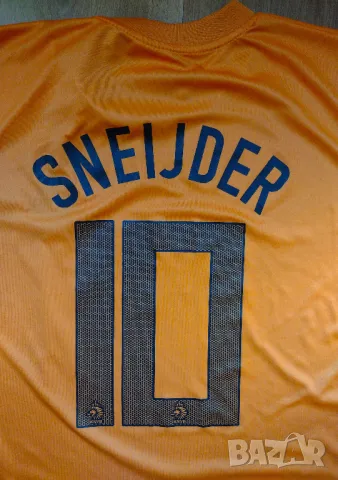 Holland / #10 Sneijder - мъжка футболна тениска на Холандия, снимка 2 - Спортни дрехи, екипи - 47260404