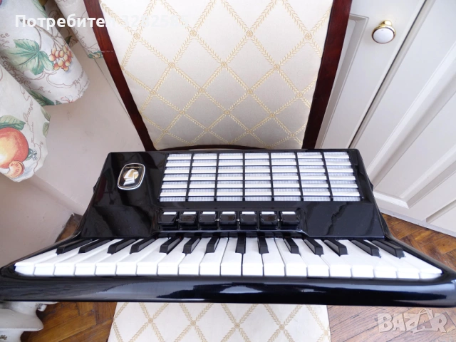 Акордеон Велтмайстер Стела 80 баса, снимка 4 - Акордеони - 53652735