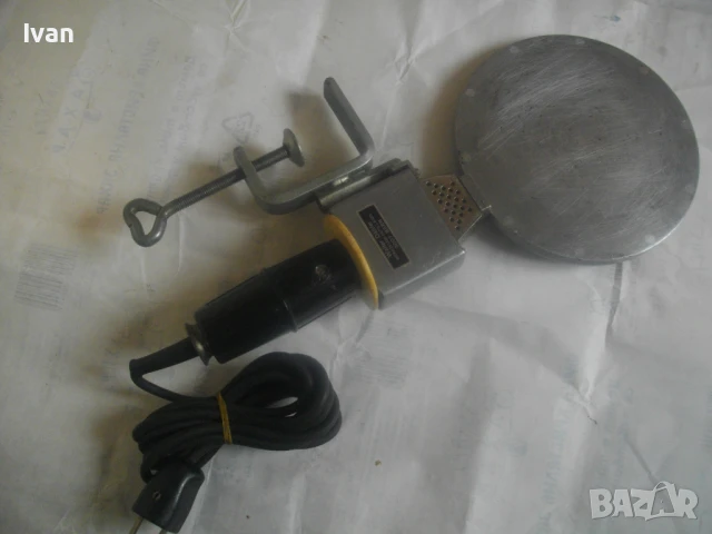 ф190мм 400W BARY ШВЕЙЦАРСКА СТАРО КАЧЕСТВО МАСИВНА ЕЛ. ЛЕПАЧКА ЗА ПЛАСТМАСОВИ ТРЪБИ ГОЛЯМ ДИАМЕТЪР, снимка 13 - Други инструменти - 50476199