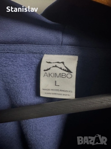 Akimbo Club Yankee Hoodie, снимка 3 - Суичъри - 52433469