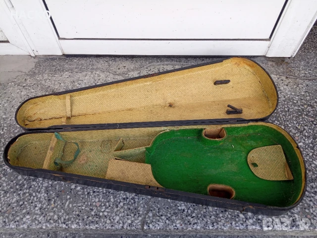 ЛЯТНА ЦЕНАСтар Дървен Куфар за Цигулка, снимка 2 - Антикварни и старинни предмети - 51019680