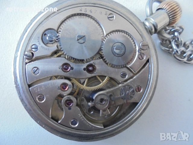 № 8562 Стар джобен часовник   , снимка 7 - Антикварни и старинни предмети - 54101594