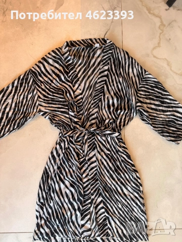 Плажна дреха в зебров принт, снимка 2 - Рокли - 53846001
