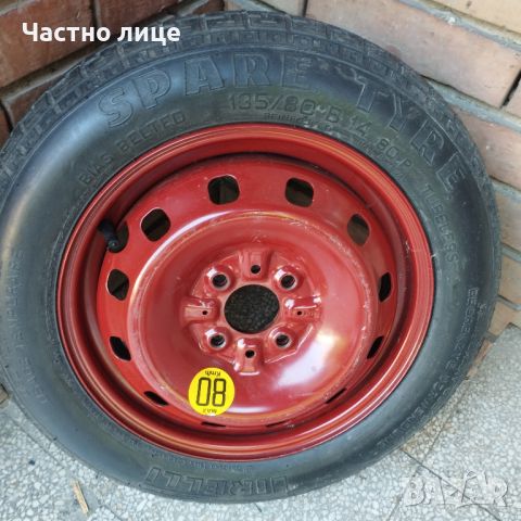 Резервна гума Фиат Ланча Алфа, снимка 6 - Гуми и джанти - 45955648