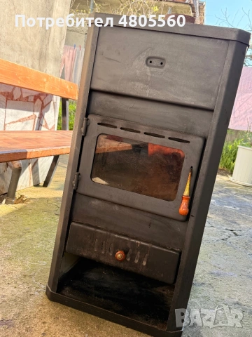 Камина с водна риза 15w