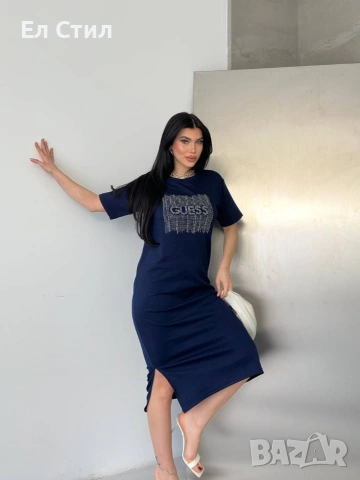 🩷Дамска рокля ✨🔥🔥🔥 👍 ✨𝗣𝗿𝗶𝗰e :19€ НА ЕДРО ✨𝗦ı𝘇𝗲: S M L XL XXL 📌5 бр, снимка 7 - Рокли - 53672009