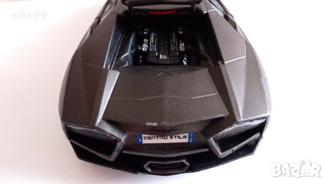 Bburago Lamborghini Reventon Dark Matt Gray 1:18, снимка 6 - Колекции - 45943946
