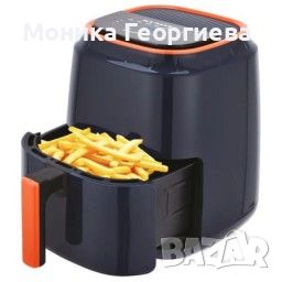 Фритюрник KUMTEL Airfryer с LED дисплей и сензорно управление, снимка 1 - Микровълнови - 46395453