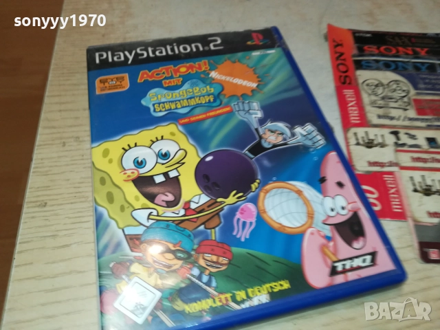 SONY PS2 GAME-SPONGEBOB 2711250853