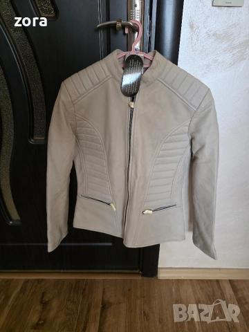 Дамско кожено яке