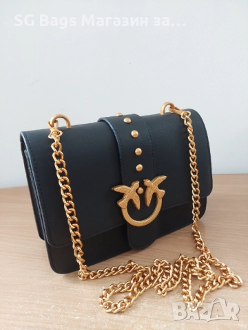 Pinko дамска чанта през рамо код 254, снимка 12 - Чанти - 40704491