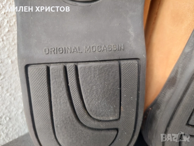 HUSH PUPPIES-Оригинални мокасини Естествена кожа-№41 , снимка 11 - Мокасини - 52186482