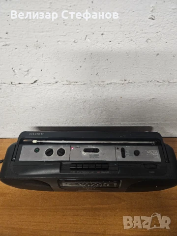 Радио касетофон Sony CSF-201L, снимка 2 - Радиокасетофони, транзистори - 50851134