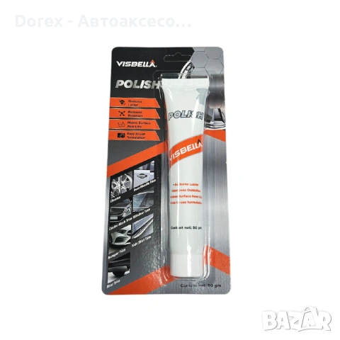 Паста за полиране Visbella - 50гр. Хром, снимка 2 - Аксесоари и консумативи - 53582512
