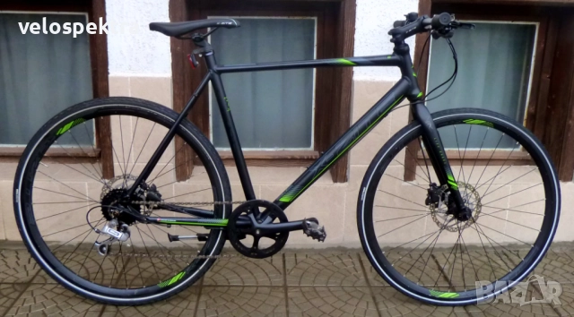 ЕксЗайт Спорт ! Трекинг-Фитнес велосипед ! 1х8 скорости ! Хидравлики диск !, снимка 7 - Велосипеди - 52334944