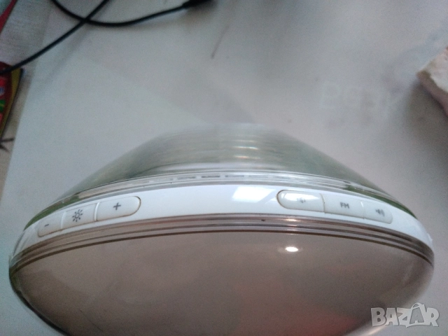 Нощна лампа с часовник и радио PHILIPS HF3520, снимка 8 - Друга електроника - 52349749