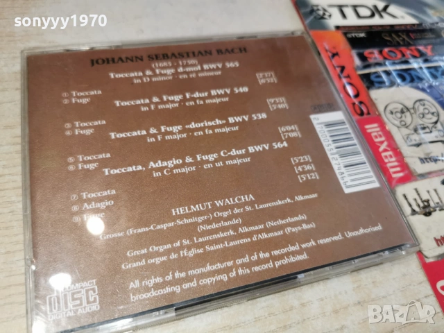 JOHANN SEBASTIAN BACH CD 0903261817H2E6R, снимка 7 - CD дискове - 53771292