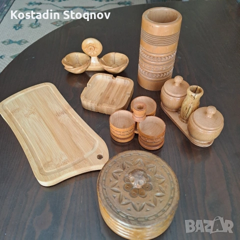 Дървени прибори за маса