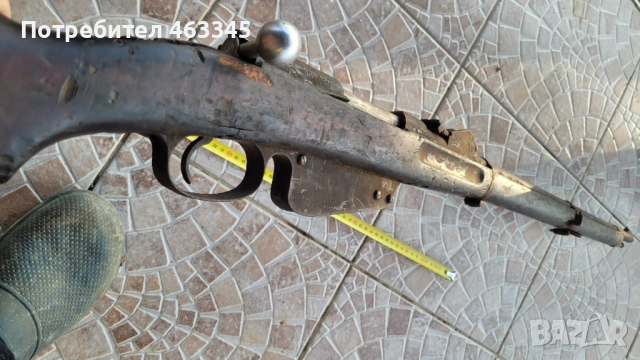 Пушка Манлихер, кремъклийка, шишане, бойлия,, снимка 11 - Антикварни и старинни предмети - 53262430