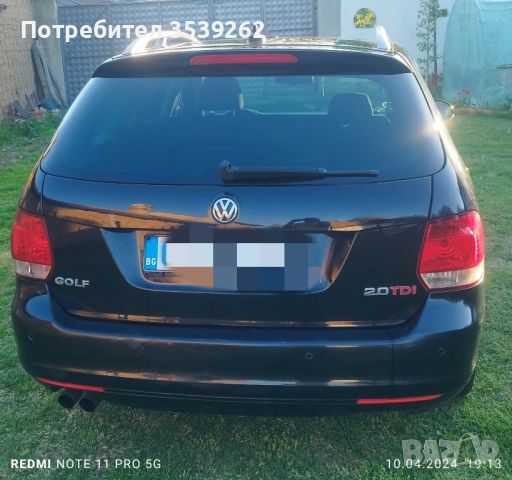 Golf 6 Wariant. 2, 0 TDI,140кс,Автомат,DSG6,пера на волана, снимка 14 - Автомобили и джипове - 45210574