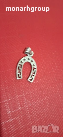 Сребърна Висулка, снимка 3 - Колиета, медальони, синджири - 50491801