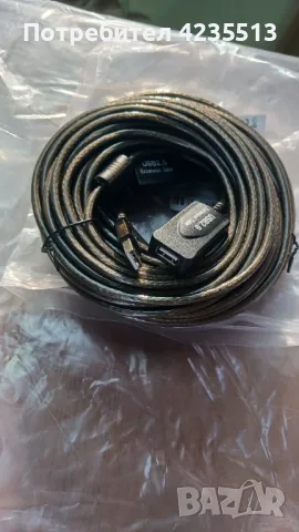 20m.Usb кабел, снимка 4 - Приемници и антени - 47248865