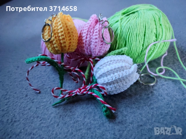 Ръчно изработени мартеници , снимка 4 - Гривни - 53275214