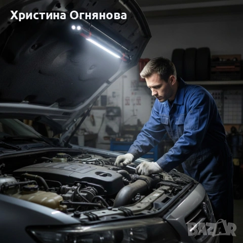 Работна лампа CB-8905 - мултифункционална LED лампа с магнитна основа, снимка 3 - Аксесоари и консумативи - 53399293