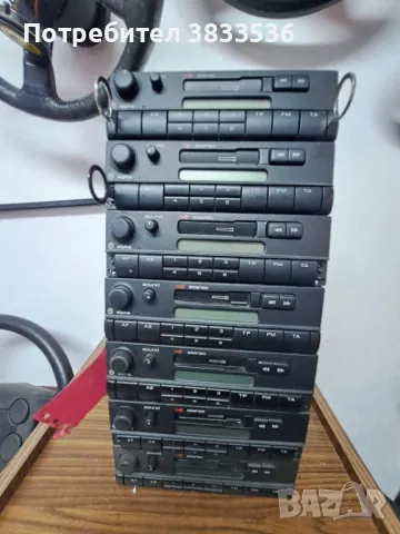 Vw Alpha Оригинал и Vw Golf Mk3 радиокасетофони