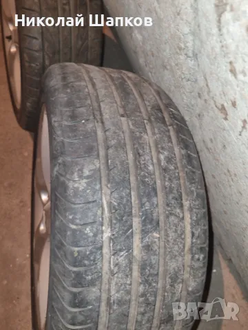 Летни гуми с джанти 225/45 R17, снимка 2 - Гуми и джанти - 48483156