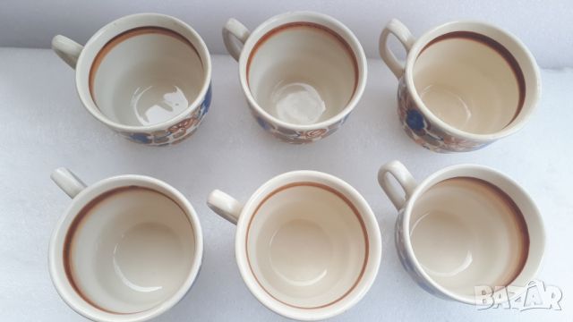 Шест керамични полски чашки, снимка 4 - Чаши - 45083614