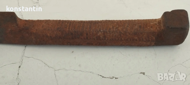 СТАР ЖЕЛЕЗЕН НОЖ, снимка 4 - Антикварни и старинни предмети - 53757213