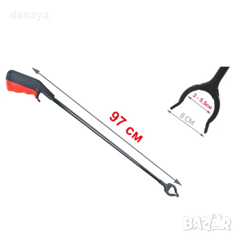 2102 Хващач за отпадъци щипка за боклук, снимка 9 - Други - 49761246